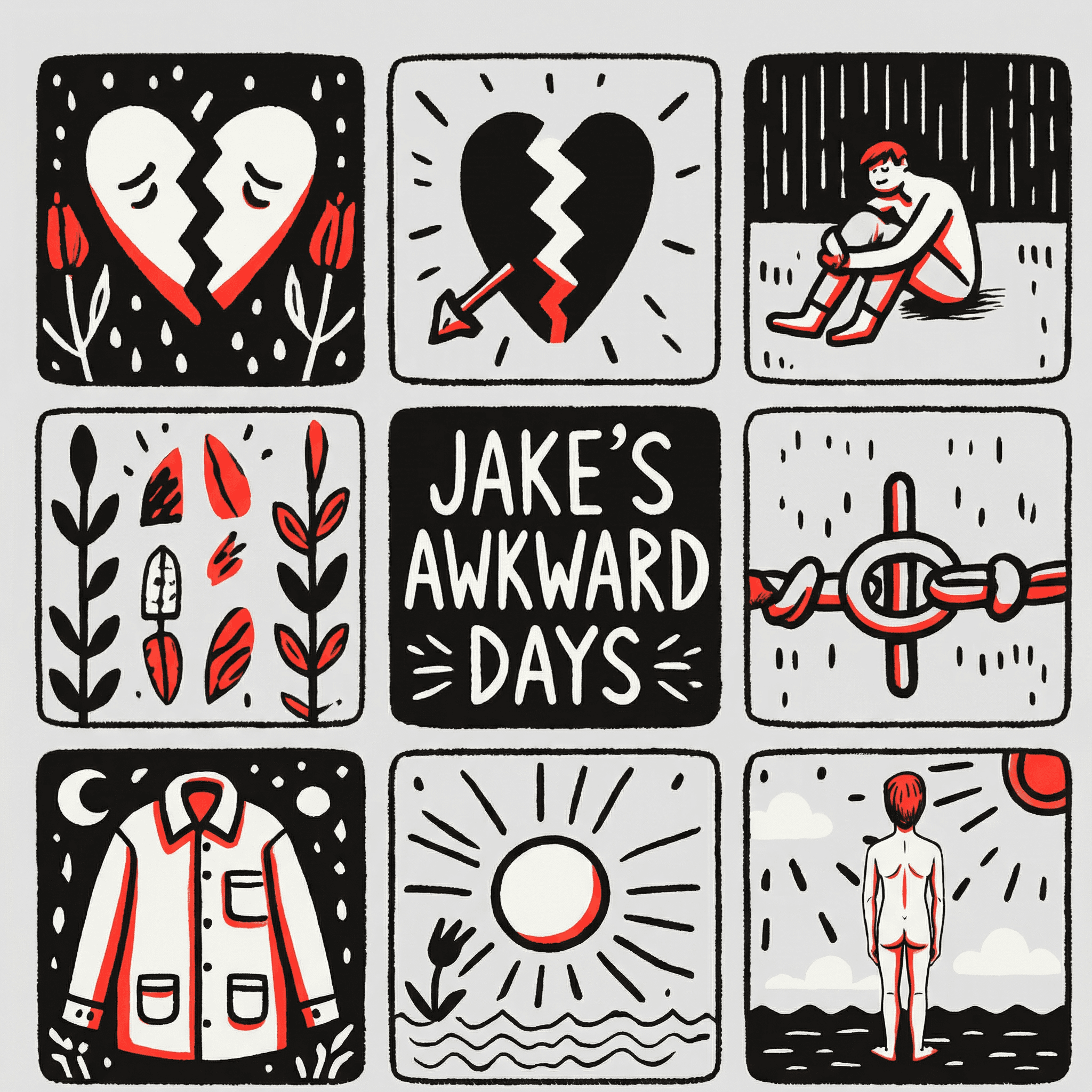 Jake's Awkward Days logo art